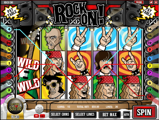 Rock On Slot