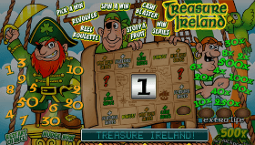 Treasure Ireland Slot Map