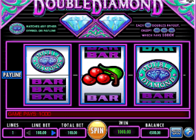 Double Diamond 2000 Slots online, free