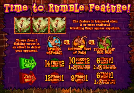 Lucha Libre Free Spins