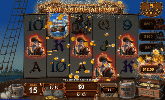 5 of a Kind Jackpot