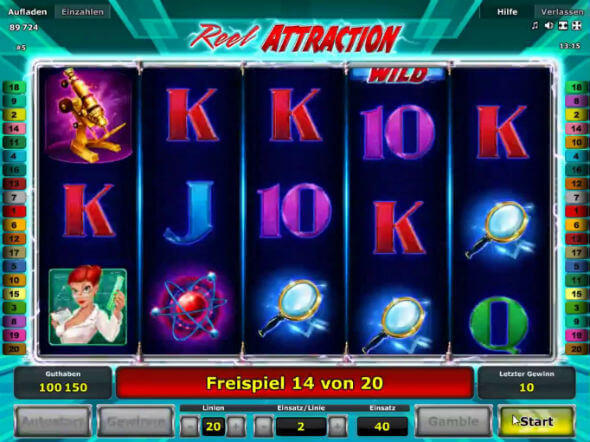 Reel Attraction Slot Machine