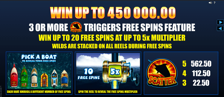Reel Spinner Bonus Features
