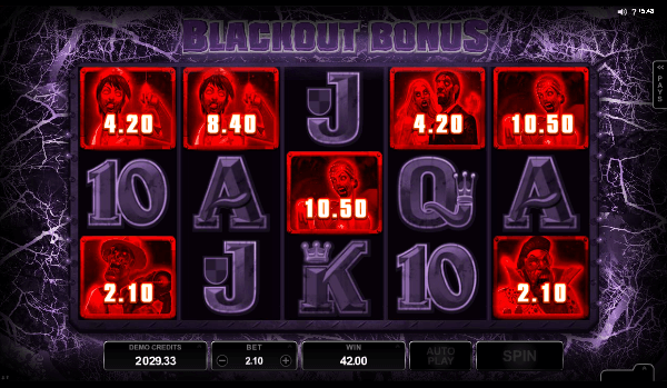 Lost Vegas Blackout Bonus