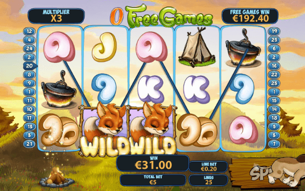 Foxy Fortunes Slot Free Spins