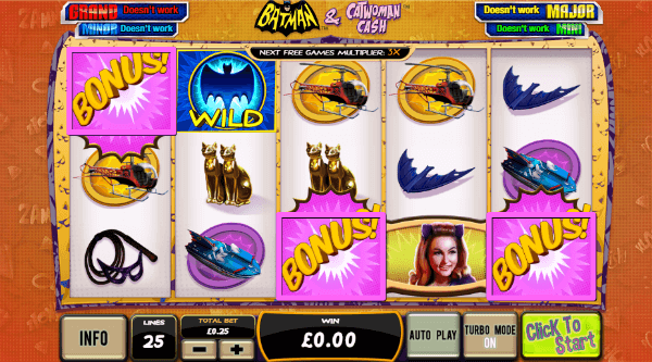 Batman and Catwoman Cash Slot
