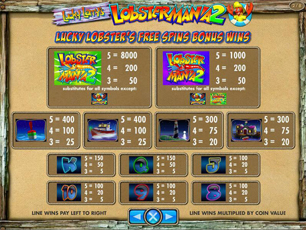 Lucky Larry’s Lobstermania 2 for Fun, lobstermania 2 slot game. Lucky Larry’s Lobstermania 2 for Fun, lobstermania 2 slot game.