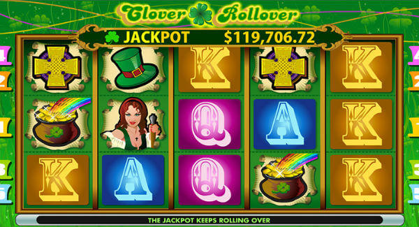 Clover Rollover Slots Machine