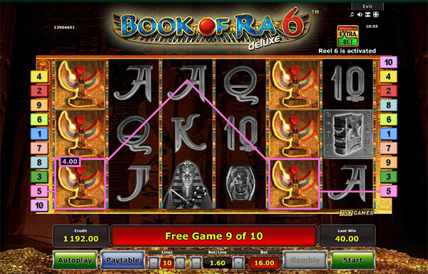 Slot Machines Book of Ra deluxe 6 best usa paypal