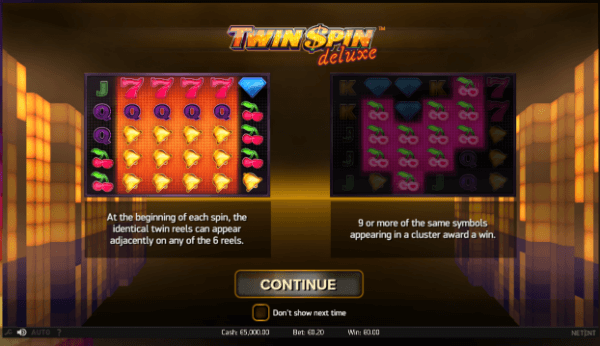 Twin Spin Deluxe Features