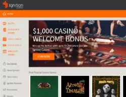 Page with articles on casinos - required entry